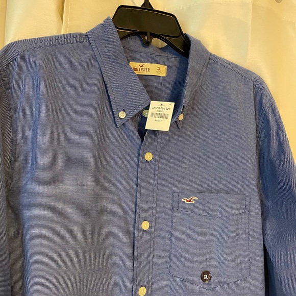 Hollister Mens Button Down Shirt - Picture 2 of 3